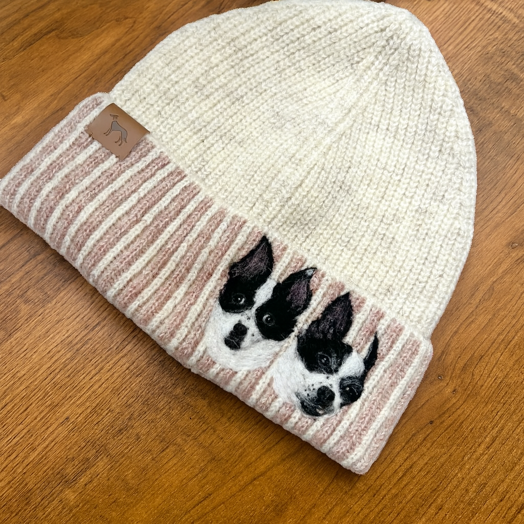 Pet Portrait Beanie & Scarf Knits